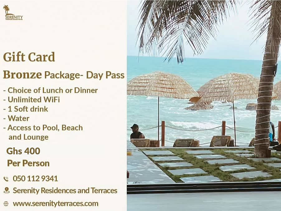 BRONZE PACKAGE - DAY PASS
